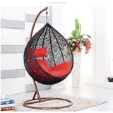 2017 Popular Cheap Price Chair Rattan Hanging Egg Rattan Swing (D011)