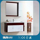 2017 Glossy Oak Bathroom Cabinet Sw-Wd0033