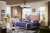 Bedroom Home Furniture modern Design Queen Size Fabric Soft Bed