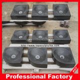 Black Granite Stone Sinks for Bathroom