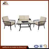 Garden Aluminum Fabric Fire Pit Sofa Set (WF050043)