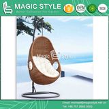 Outdoor Rattan Swing Chair Garden Wicker Hammock (Magic Style)