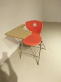 HDPE School Chair Student Chair with Writing Pad