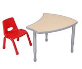Height Adjustable Wooden Noble School Furniture