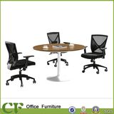 New Modern 1200mm Metal Leg Melamine Office Round Meeting Table