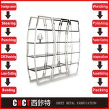 Single Steel Metal Display Board Shelf for Market