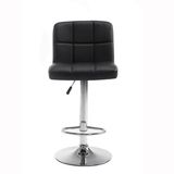 New Design Adjustable Chrome Legs PU Seats Swivel Bar Stool