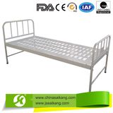 Sk056-1 Powder Coated Steel Hospital Flat Bed