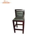 Solid Wood Bar Chairs for Fashion Hotel Furniture, Night Club