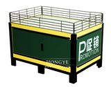 Metal Promotion Table with Cabinet