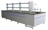 Typical Wood and Steel Lab Furniture in Laboratory (JH-WF026)