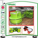 Supermarket Fast Check-out Counter Table with New Design