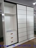 Bedroom Sliding Door Wardrobes with Rails