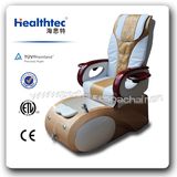 Golden Queen Size Leather Pedicure Chair (A303-33)