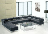 Elegant Office or Lobby or Lounge Area Leather Sofa (PS-006)