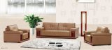 Elegant Office or Lobby or Lounge Area Leather Sofa () Sf-1044