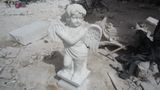 Natural Granite Stone Carving Sculpture for Outdoor Garden Ornament Landscaping
