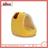Cartoon Puppy Pet Bed in Yellow