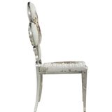 Wholesale Stackable Hotel Metal Wedding Gold Chair for Rental