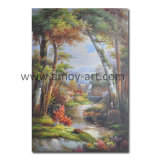 High Quality Classical Forestry Landscape Oil Painting for Home Decoration