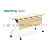 Metal Legs Folding Table with Wooden Top (YF-T011)