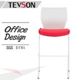 Unique and Modern Plastic Back Long Legs Bar Chair Bar Stool