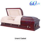 Cherry Veneer Best Seller Factory Price Coffin and Casket