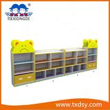 Kindergarten Kids Wooden Furniture, Schoolbag Cabinet for School