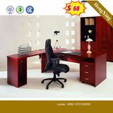 Cheap Price MFC Wooden Mahogany Color Office Table (HX-5N014)