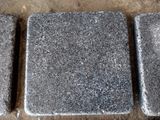 G654 Dark Grey Granite Tumbled Paving Stone