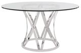 Round Beautuful Stainless Steel Dining Table