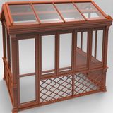 Garden Aluminum Glass Sun Rooms /Outdoor Glass Sun Room (TS-1138)