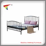 King Size Metal Double Bed for Home Furniture (HF030)