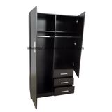 2 Door 3 Drawer Wardrobe Cabinet