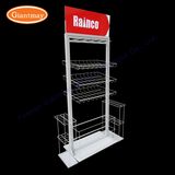 Floor Standing 3 Basket Layers Metal Wire Display Rack