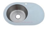 Tempered Glass Stainless Steel Sink (GM08)