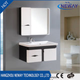 Hangzhou Hot Selling PVC Single Bathroom Mirror Cabinet
