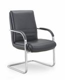 Low Back High-Density Foam Square Tube Visitor Waiting Chair