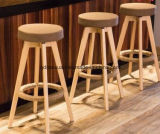 Nordic Solid Wood Bar Chair Fashion Rotating Bar Chair Contracted High Bar Stools Household Stool Chair (M-X3398)