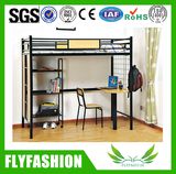Metal Loft Bed with Study Table Dormitory Bed (BD-10)