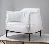 Modern Living Room 1 Seat Leisure Sofa (White)