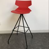 Modern Swivel High Plastic Bar Chair