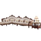 Real Leather Sofa for Living Room Furniture (812)