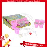 DIP Close Stool Toilets Toy Plunger Lollipop Candy with Sour Powder Toy Candy