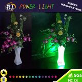 Home Decoration Plastic Wireless Color Changing LED Vase