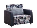 Single Fabric Sofa Bed for Home Use or Project
