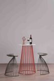 Hotsale Wire Metal Bar Stool High Chair with Morden Style
