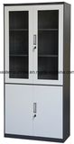 Wholesale New Design Half Glass Metal Steel Iron Filing Cupboard/Cabinet