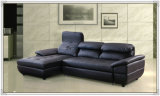 Blue Color Leather Sofa, Recliner Sofa, Home Furniture (M329)