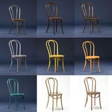 European Style Iron Material Vintage Outdoor Restaurant Cafe Chair (SP-MC070)